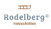 Rodelberg Holzschlitten