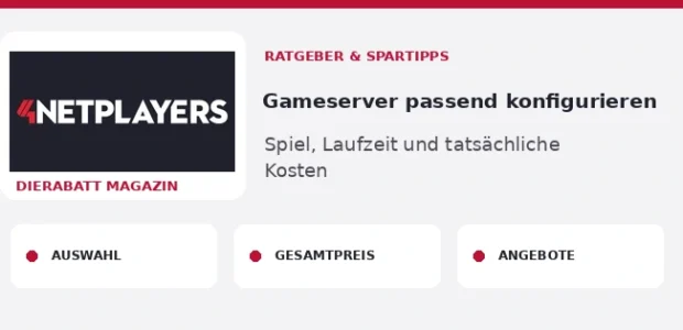 4Netplayers – Gameserver passend konfigurieren
