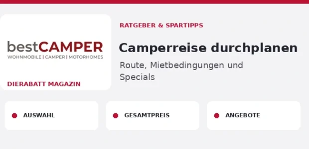 Bestcamper – Camperreise durchplanen