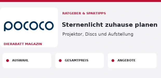 POCOCO – Sternenlicht zuhause planen