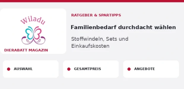 Wiladu – Familienbedarf durchdacht wählen