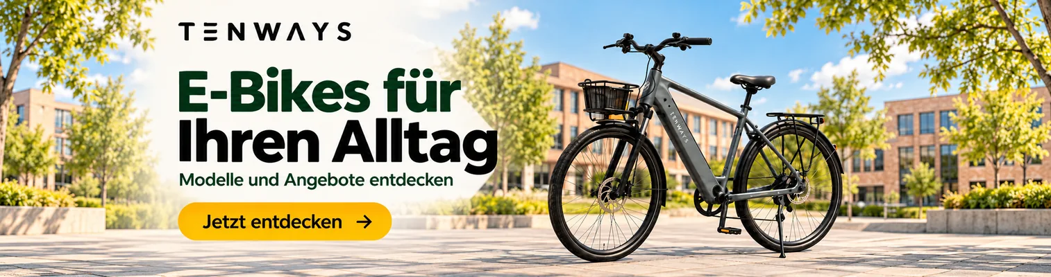 TENWAYS – E-Bikes für Ihren Alltag